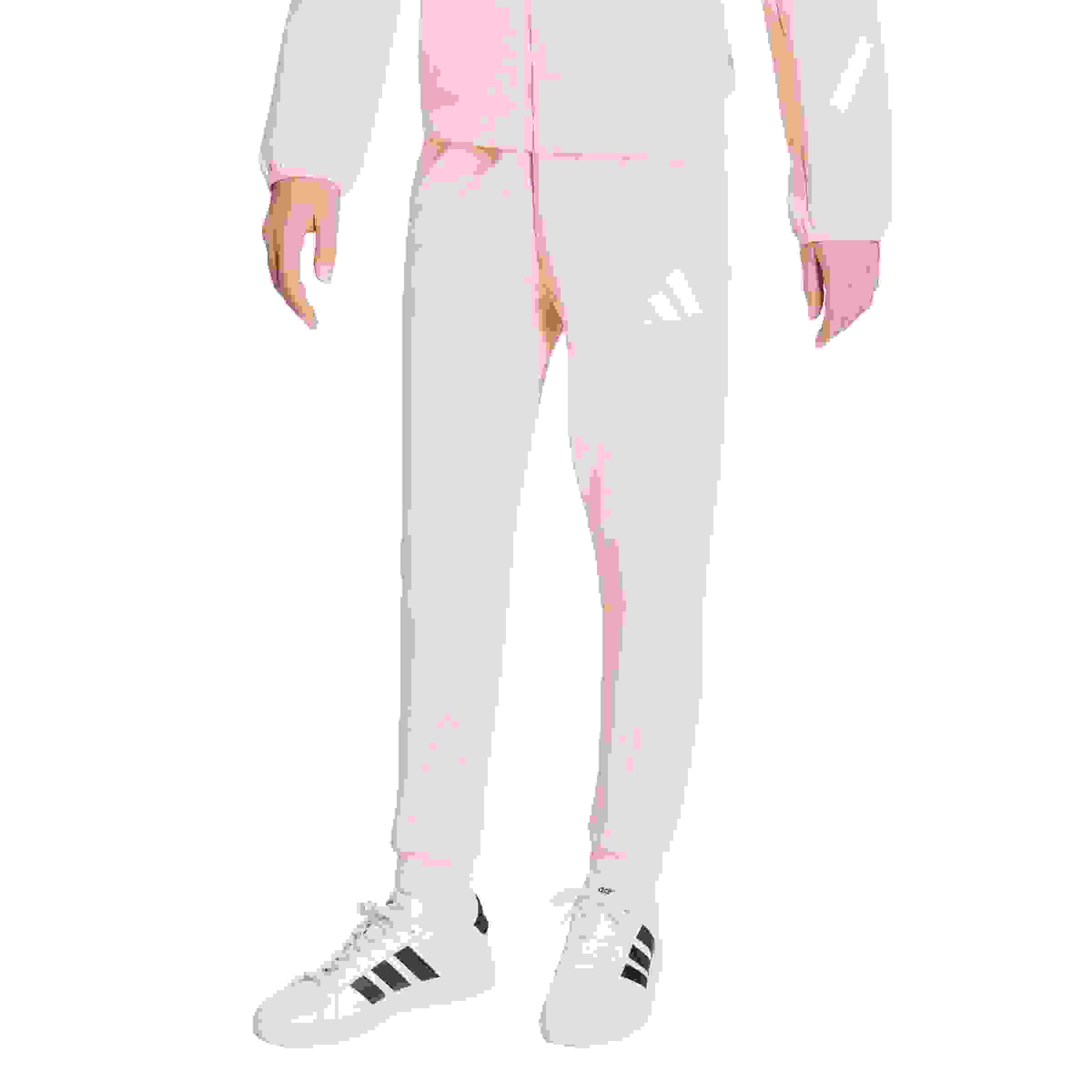 adidas Z.N.E. Tapered Leg Big Kids' Pink Tracksuit Bottoms